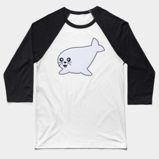 Kawaii Seal Baseball T-Shirt